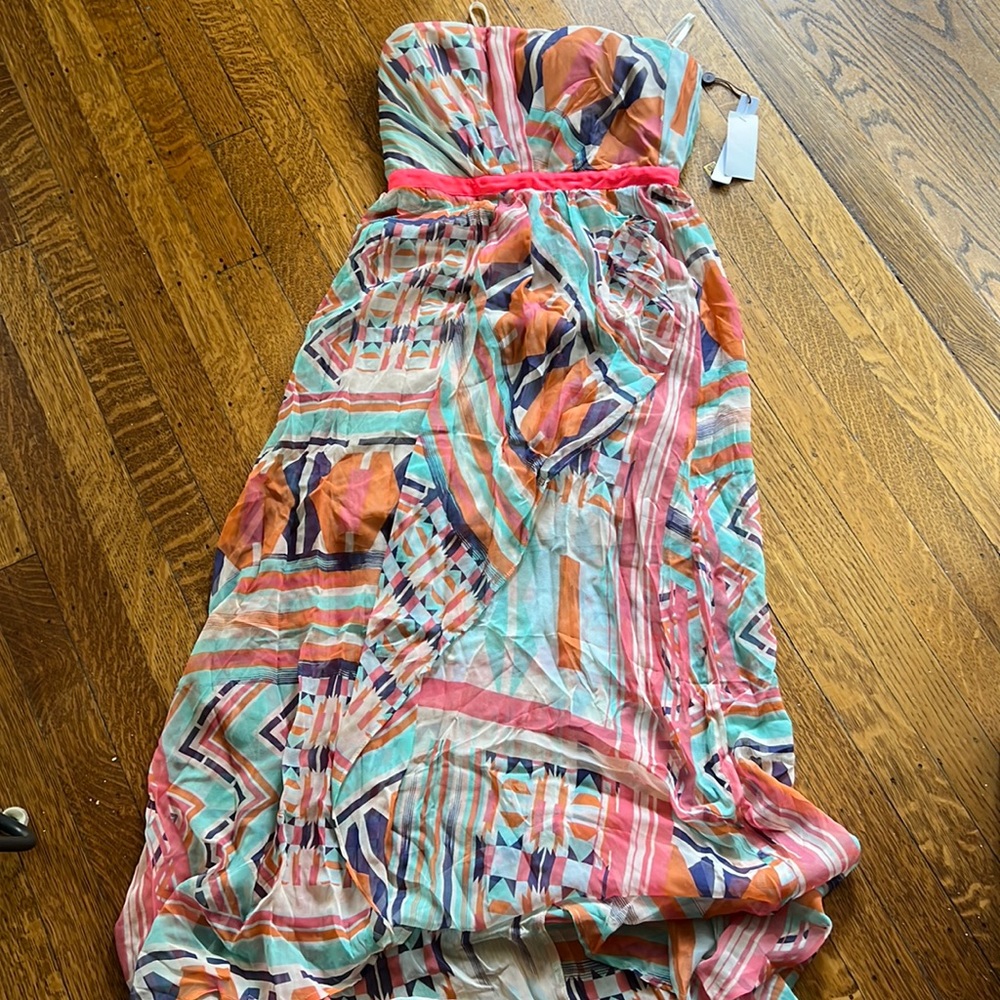 New! High low maxi dress